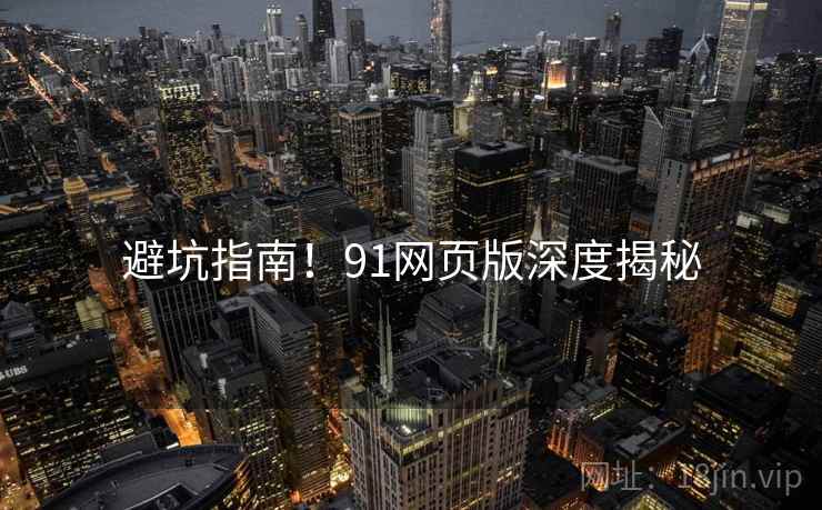 避坑指南！91网页版深度揭秘