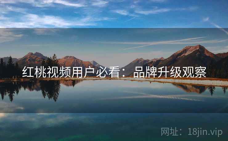 红桃视频用户必看：品牌升级观察