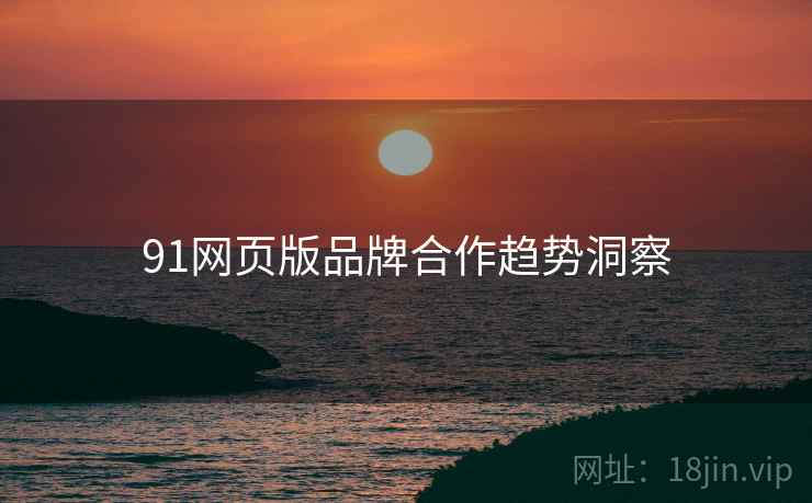 91网页版品牌合作趋势洞察
